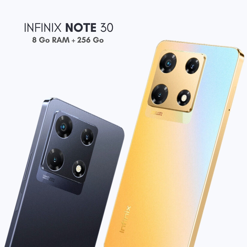 INFINIX NOTE 30 - 8 Go RAM + 256 Go - X6833B