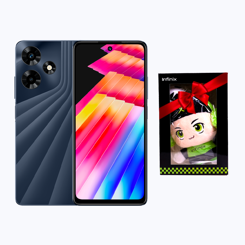 INFINIX HOT 30 X6831 - 8 Go RAM - 128/256 Go + Peluche INFINIX XBOY