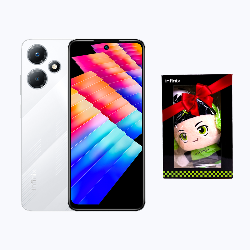 INFINIX HOT 30 X6831 - 8 Go RAM - 128/256 Go + Peluche INFINIX XBOY