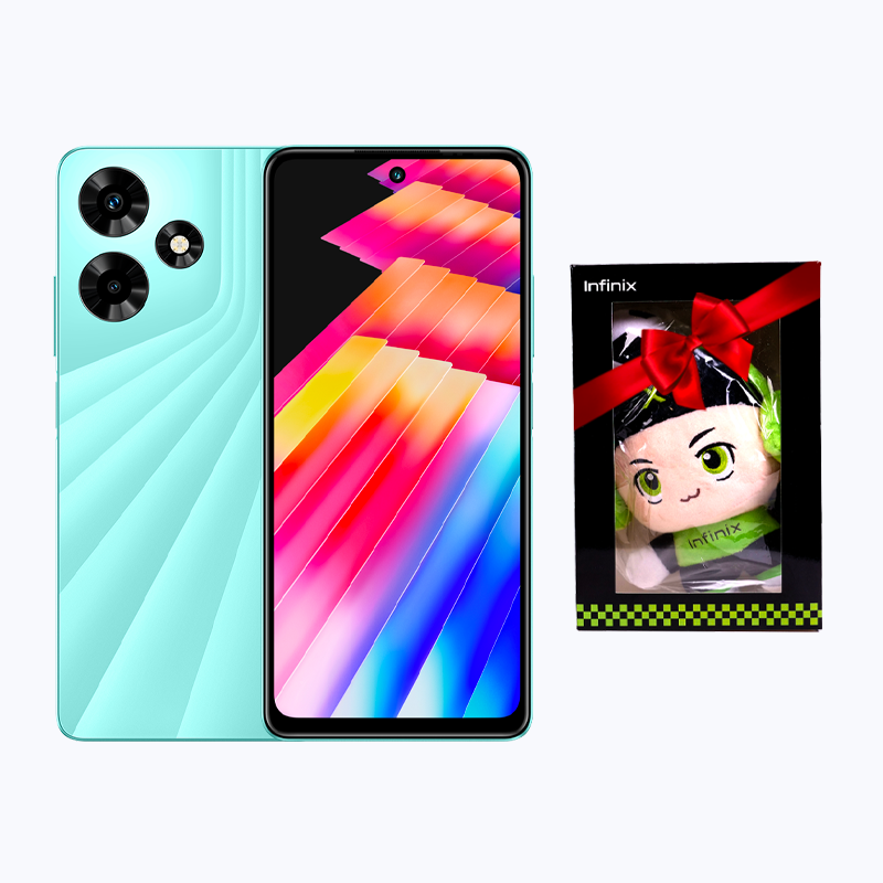 INFINIX HOT 30 X6831 - 8 Go RAM - 128/256 Go + Peluche INFINIX XBOY