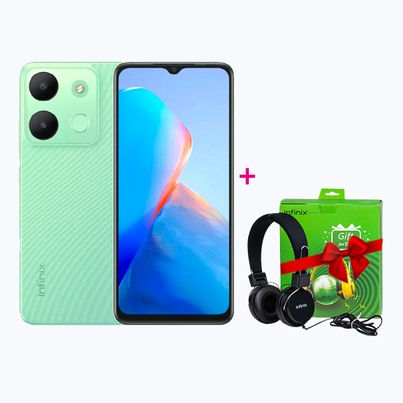 Infinix Smart 7 HD X6516 - 64 Go - 2 Go RAM + Casque INFINIX Gift
