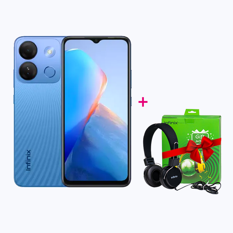 Infinix Smart 7 HD X6516 - 64 Go - 2 Go RAM + Casque INFINIX Gift