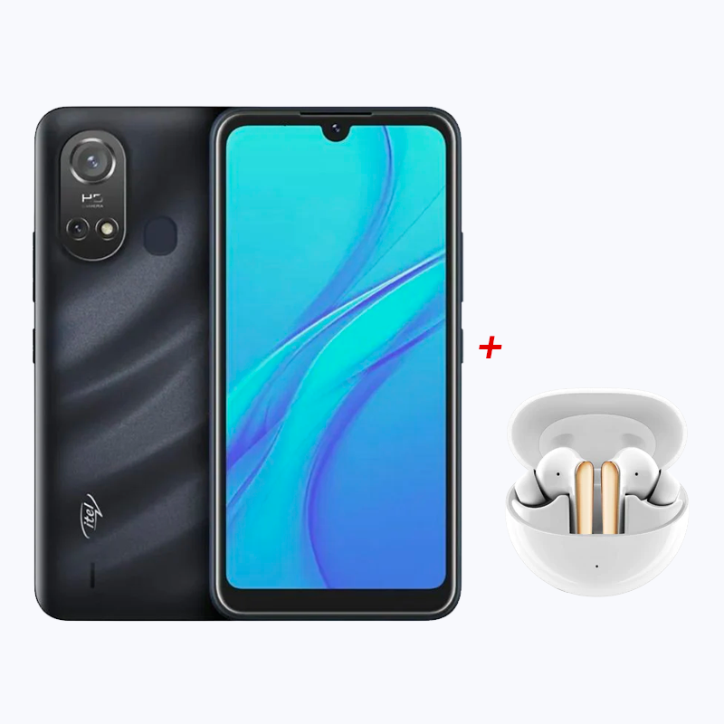 ITEL A58 LITE 16+1 + TWS Earphone itel T3