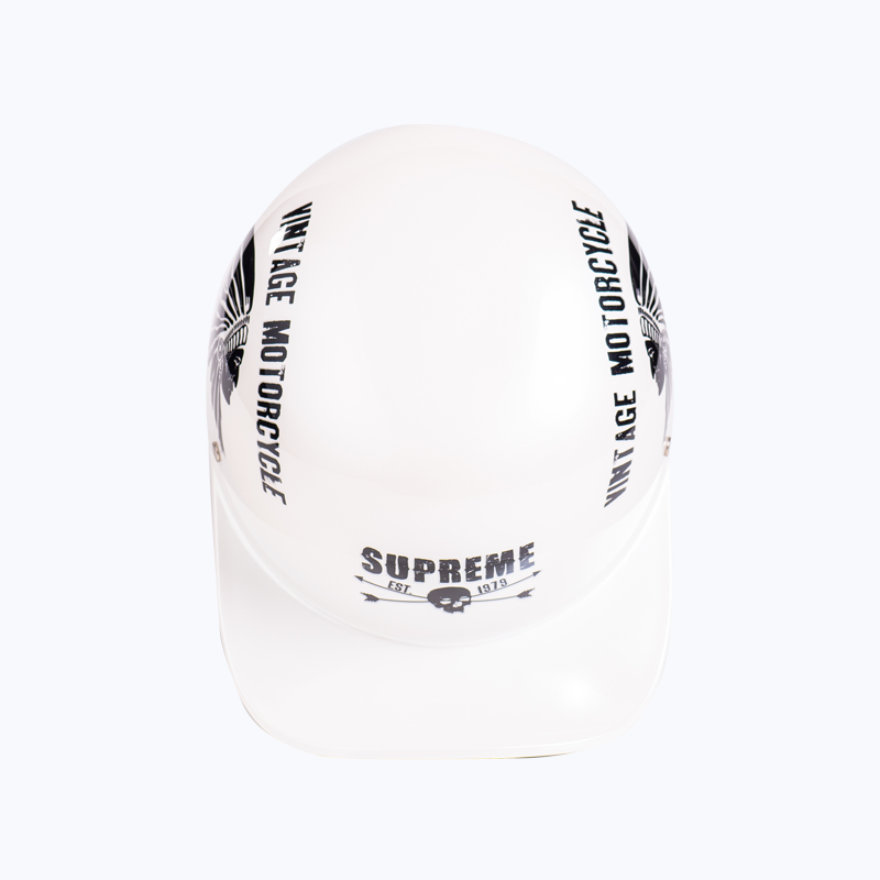 Casque retro motocycle INDIANS - TIGER