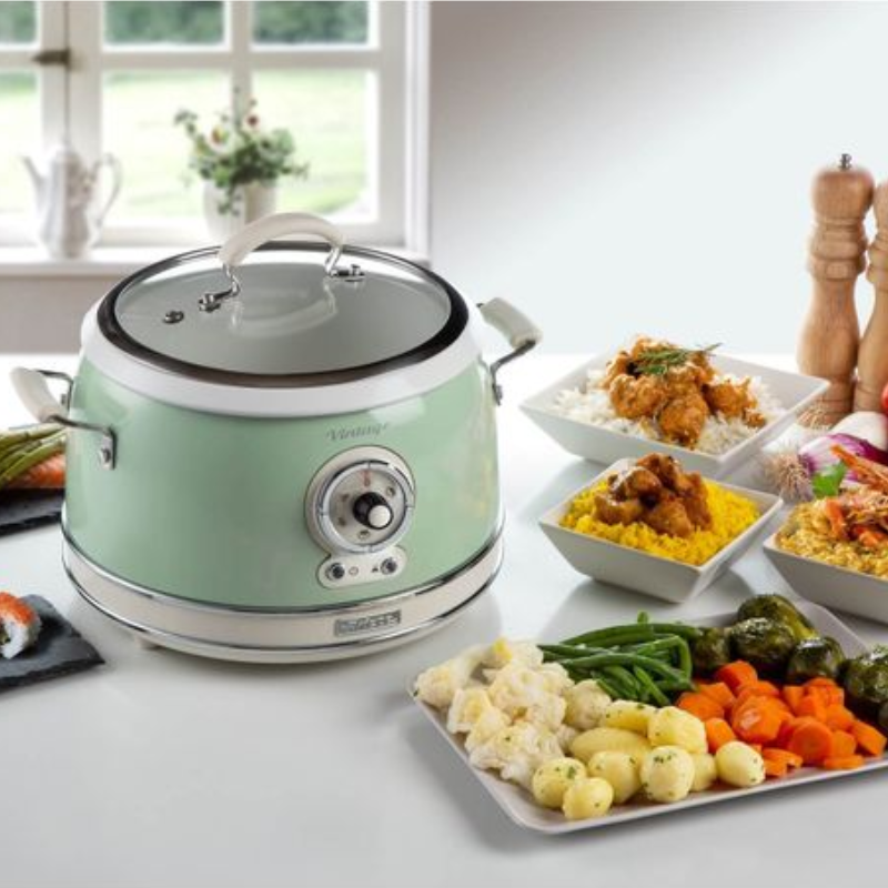 Multi-cuiseur Vintage Vert 2904 - ARIETE