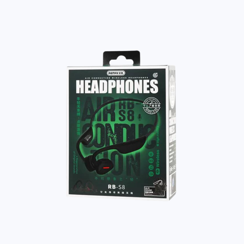 Écouteurs Bluetooth sans fil à conduction aérienne BT 5.3 SPORT Remax RB-S8