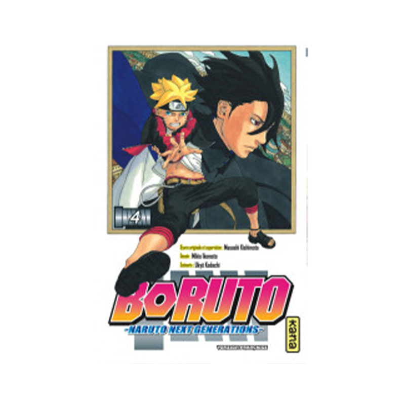 BD BORUTO - NARUTO NEXT GENERATIONS - TOME 4 Pika Iwaco