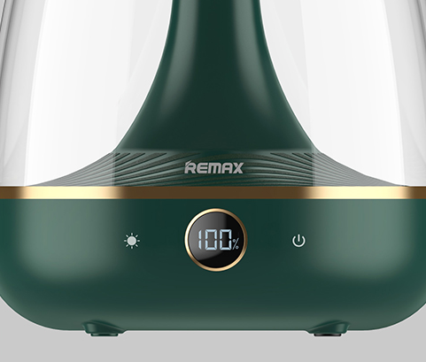 Humidificateur & Diffuseur à vapeur d'huiles essentielles 1.6L Vert RT-A700 Remax