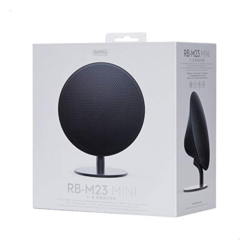 MINI HAUT-PARLEUR BLUETOOTH 5.0 NOIR REMAX (RB-M23)