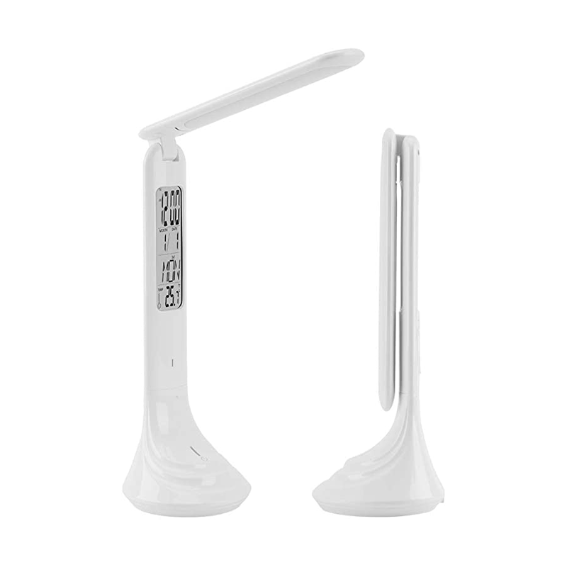 Lampe de bureau LED rechargeable numérique, température, l'heure (alarme), la date REMAX RT-E510