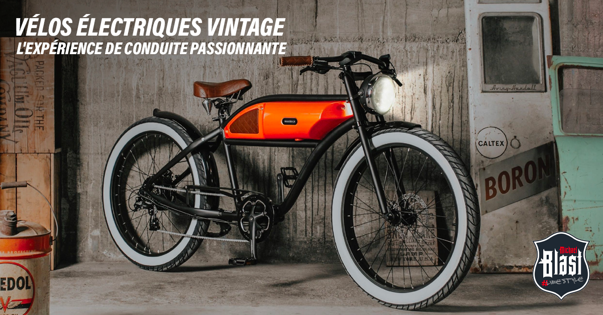 Vélos électriques vintage : L'expérience de Conduite Passionnante