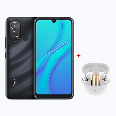 ITEL A58 LITE 32+2 + TWS Earphone itel T3