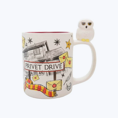 Mug 3D anse Hedwige & Privet Drive - HARRY POTTER