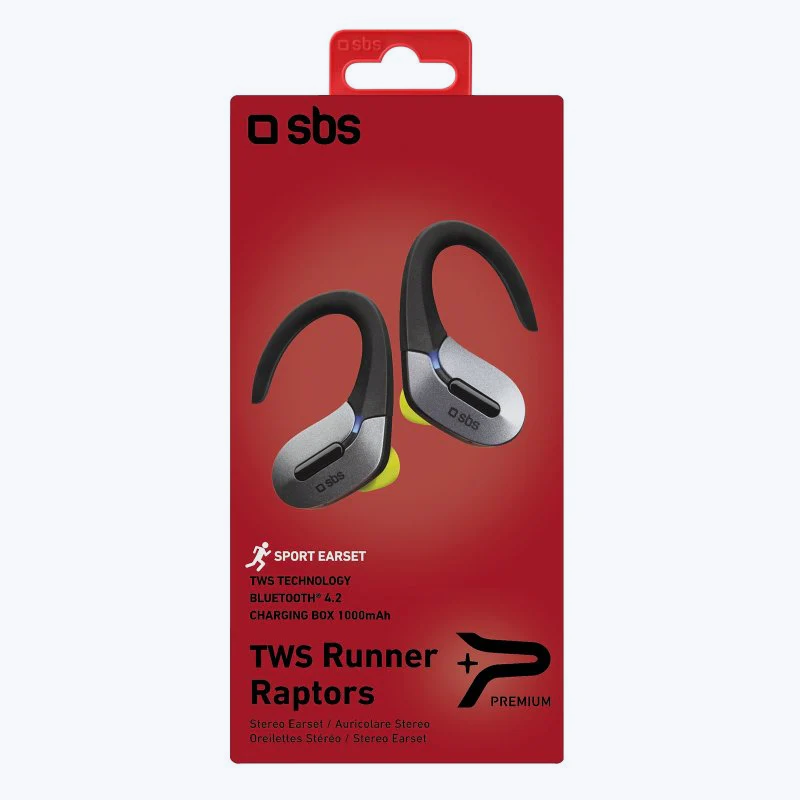 écouteurs TWS Runner Raptors - SBS