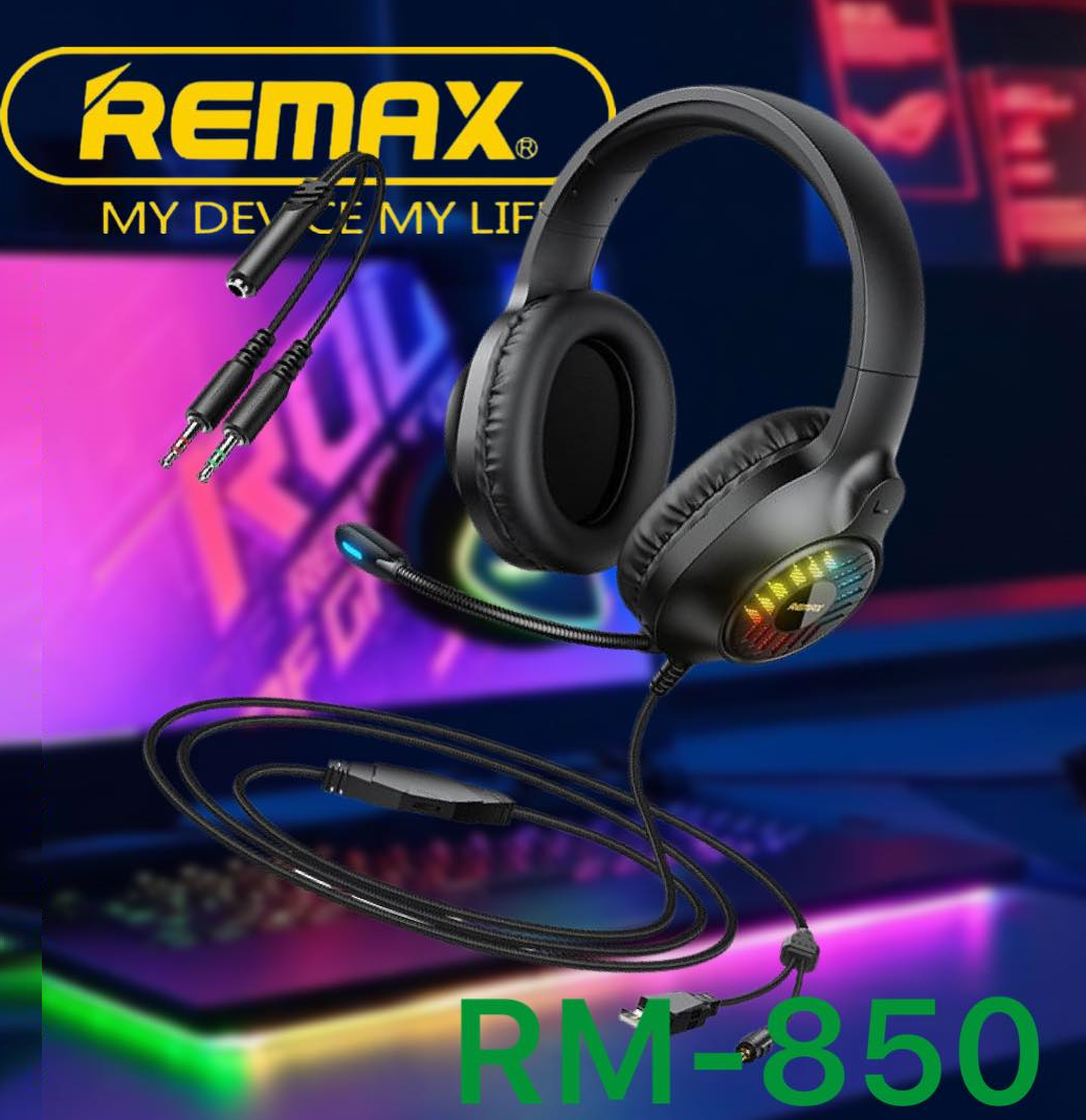 Casque de jeu avec fil RM-850 REMAX – Taiga