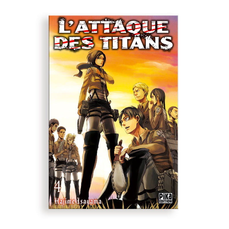 BD L'ATTAQUE DES TITANS T04 Pika Iwaco   